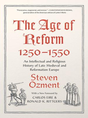 cover image of The Age of Reform, 1250-1550